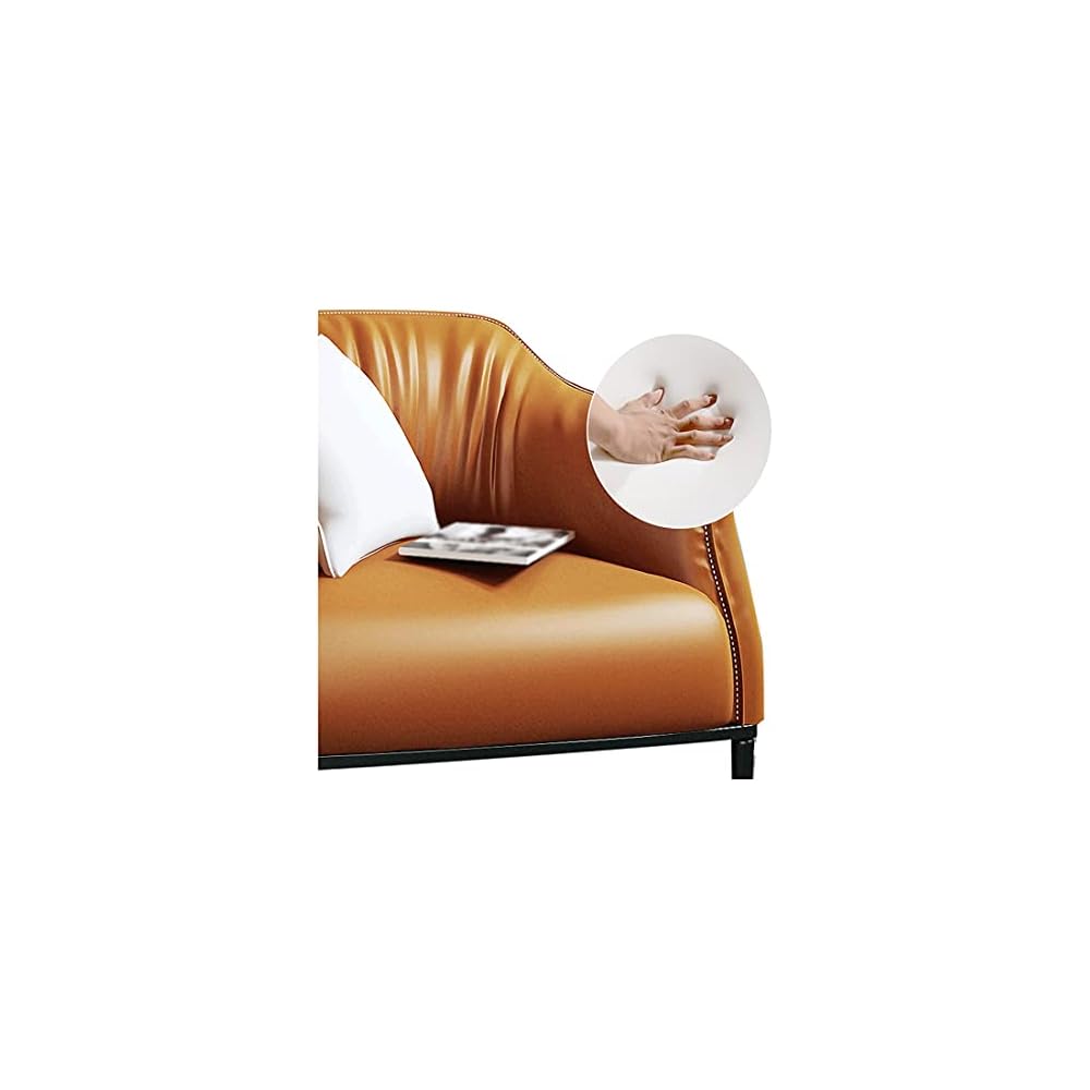 Leather Armchair Lounge Chair Accent Chair Bedroom Chair Office Living Room Sofa Chair Comfortable Sofa Sofa Bed
