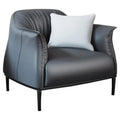 Leather Armchair Lounge Chair Accent Chair Bedroom Chair Office Living Room Sofa Chair Comfortable Sofa Sofa Bed