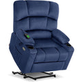 MCombo Dual Motor Power Lift Recliner, Heat and Massage, R7677, Medium-Wide